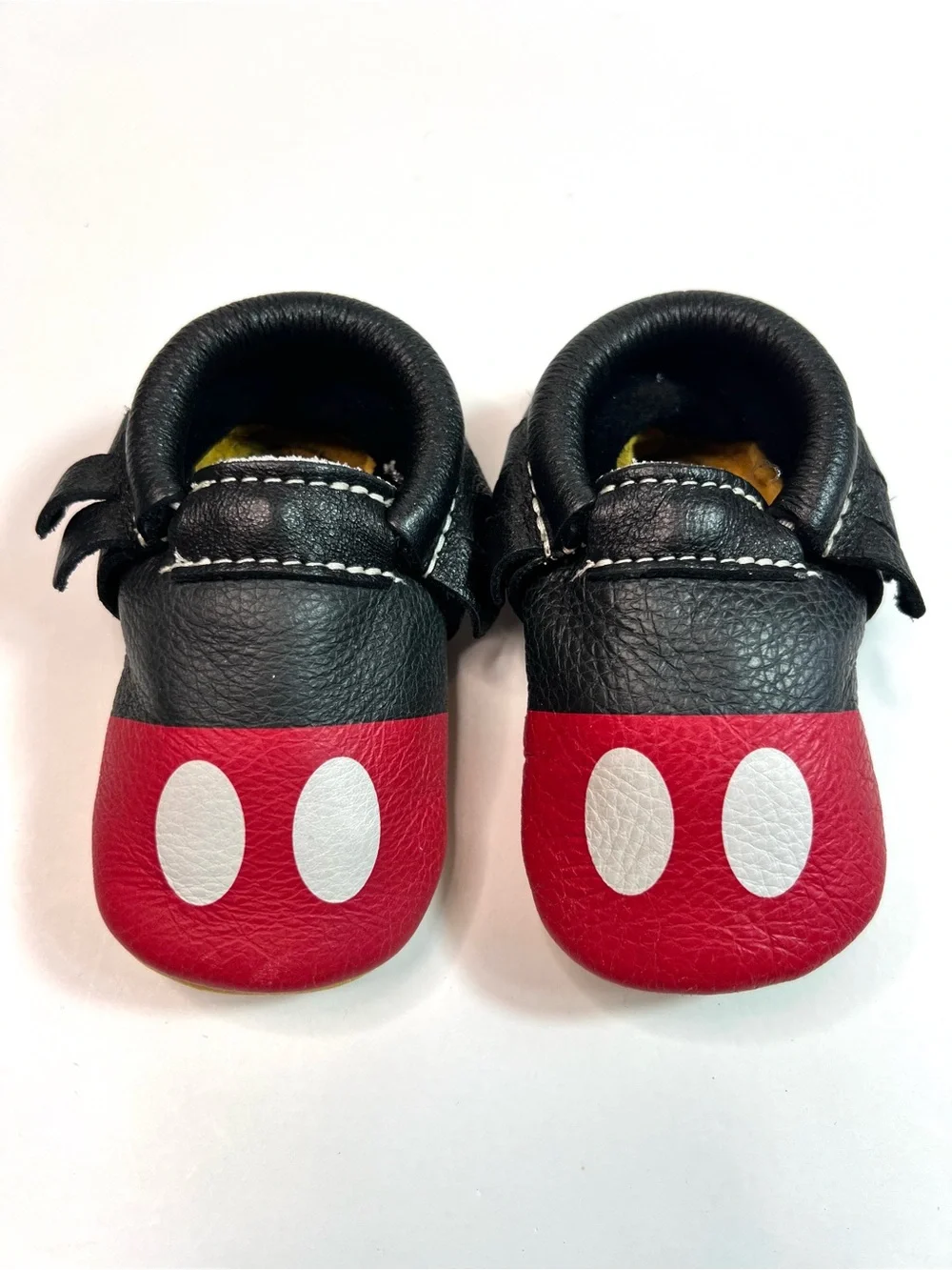 Freshly Picked Disney Baby Mickey Mouse Moccasins Size 3